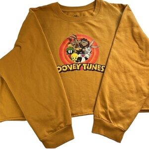 Looney Tunes cropped sweatshirt 2XL